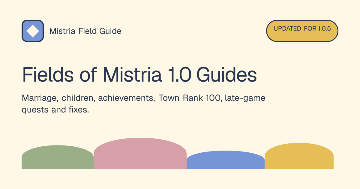 Today in Mistria — Daily Planner for Gifts, Fish, Museum & Crops